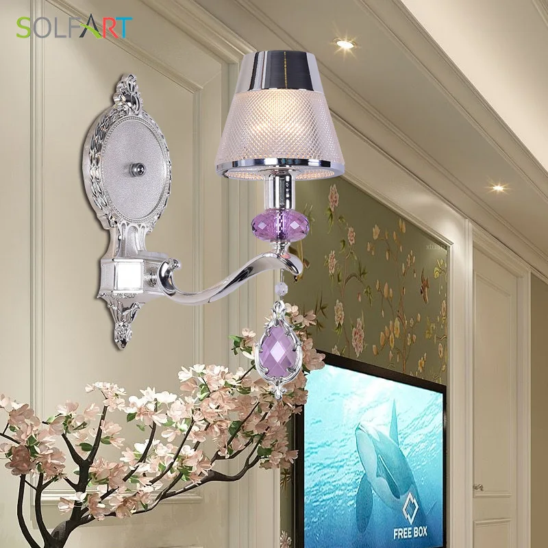 Modern Wall Sconce Light Fixtures Lustre Home Lighting K9 Crystal Lamp Industrial Lamps Vintage | Освещение