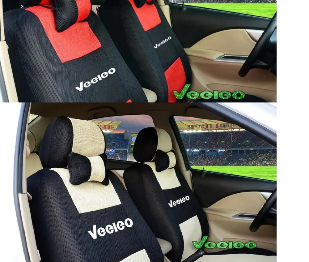 Передние и задние) универсальные чехлы на сиденья для SUZUKI Sx4 Liana Swift Jimmy grand Vitara с 3D материалом