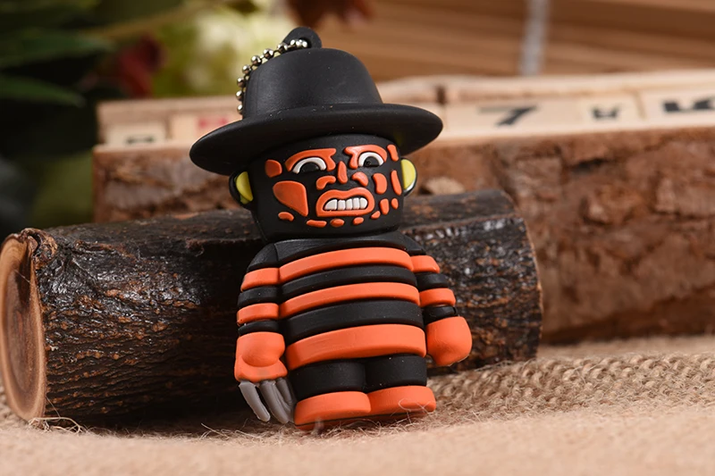 JASTER USB флэш-накопитель 32G "Фредди против Джейсона" карта памяти, Флеш накопитель 64G Флешка U диск 4GB 8GB 16GB