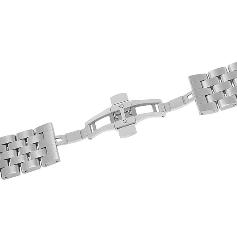 Ремешок для часов из нержавеющей стали браслет Apple Watch Iwatch Link серебристый розовый