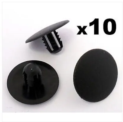 

10x For Ford Plastic Trim Clips- Bonnet Insulation Pad Retainer Fastener Clips