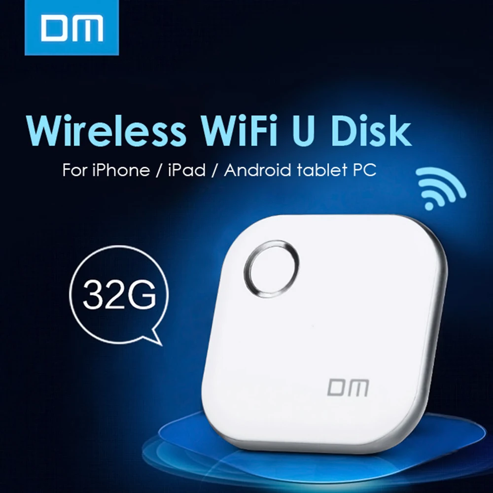 DM S3 wfd015 64 ГБ Беспроводной Wi Fi телефон У диска расширение для IOS/Android флэш