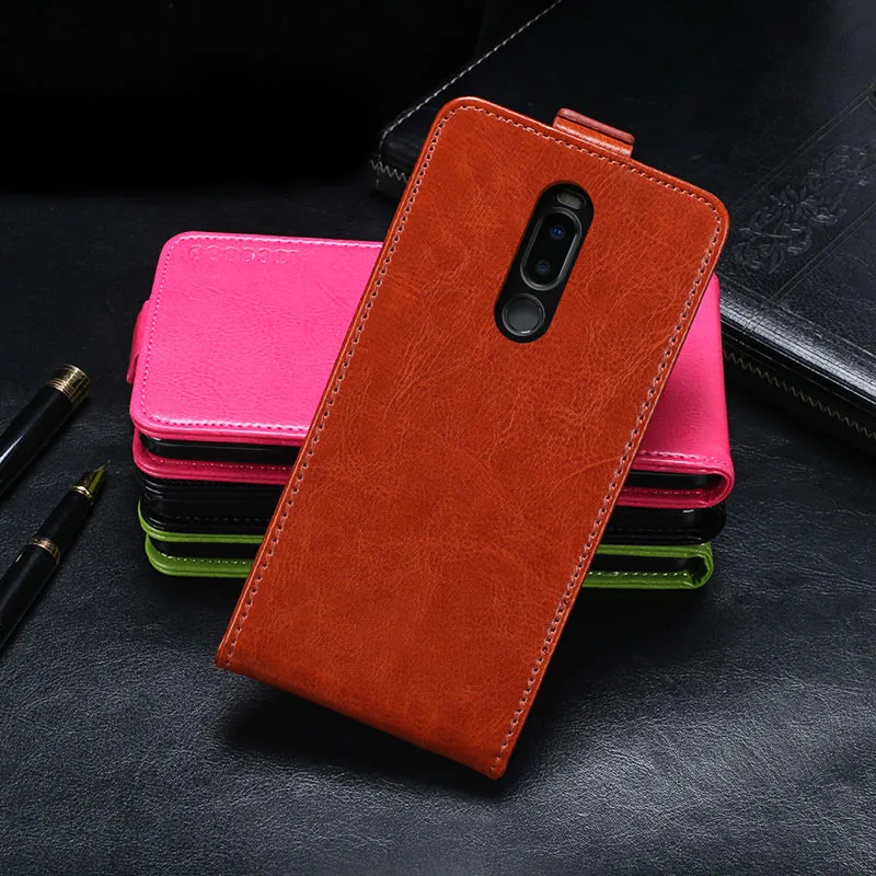 Чехол для Meizu Note 8 Роскошный кожаный флип-чехол M822Q защитный чехол телефона задняя