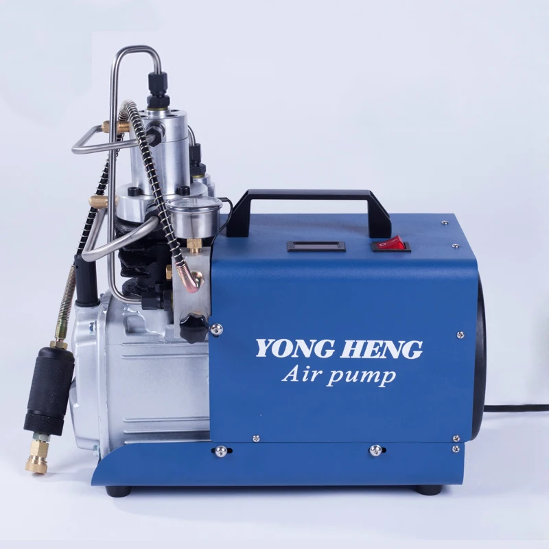 Preise 30MPA 300BAR 4500PSI Hochdruck Elektrische Kompressor Kolben Luftpumpe Für Pneumatische Luftgewehr Scuba Gewehr PCP Inflator