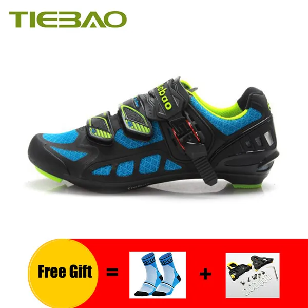 Cleats for 1502 B Tiebao; обувь для шоссейного велосипеда; sapatilha ciclismo; SPD-SL для велосипеда; обувь для езды на велосипеде; самозакрывающиеся кроссовки для езды на велосипеде - Цвет: Cleats for 1502 B