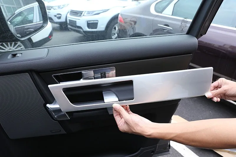 Для Land Rover Discovery 4 LR4 внутренняя дверная ручка панель отделка ABS хромированная