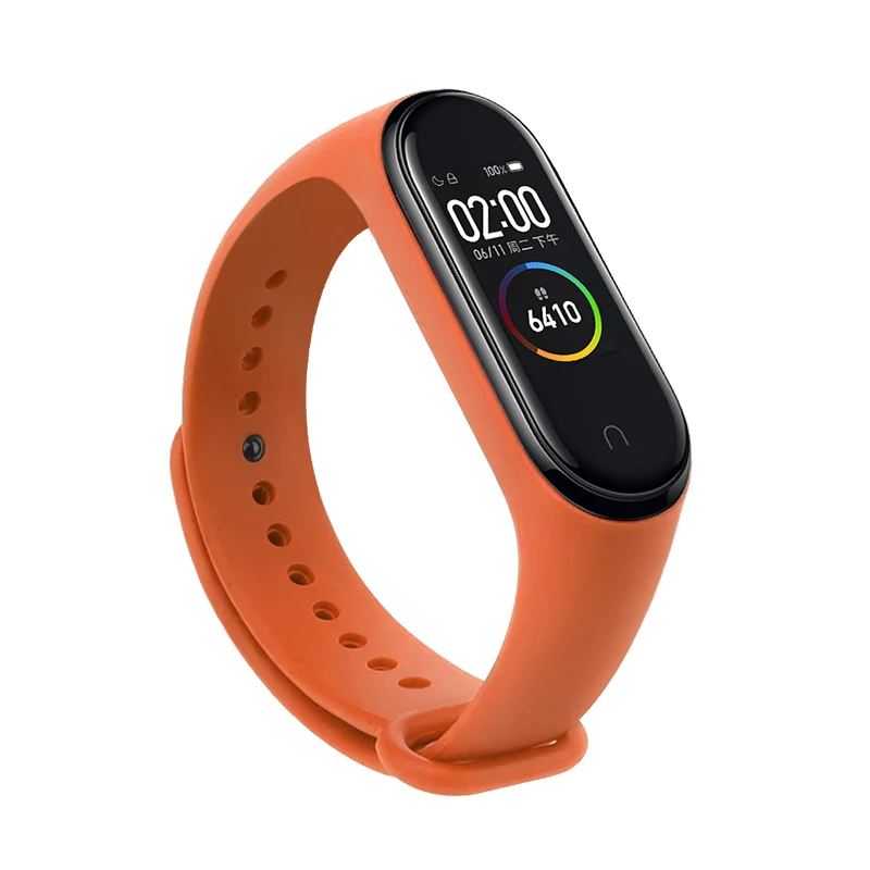 3 Браслет для Xiaomi mi Band 4/3 ремешок mi band 4 аксессуары водонепроницаемый силиконовый браслет для Xiaomi mi Band 3 сменный ремешок - Цвет ремешка: 3