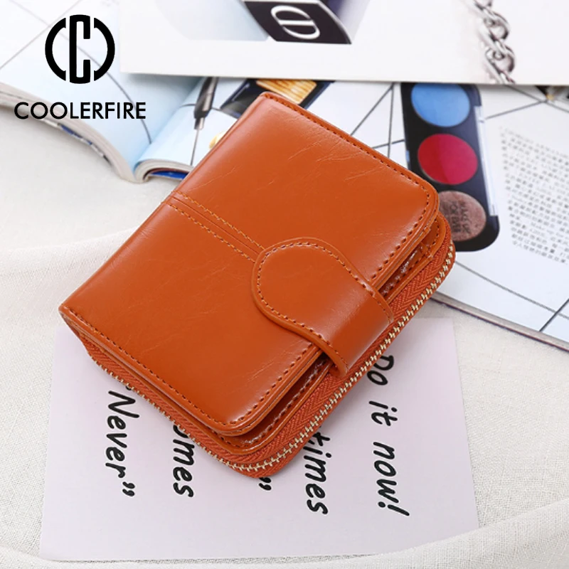 Женский кошелек CCOOLERFIRE женский кожаный длинный держатель для карт