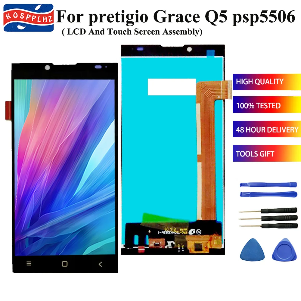Для Prestigio Grace Q5 psp 5506 psp 5506duo psp 5506 DUO ЖК-дисплей дигитайзер замена телефона lcd s+ Инструменты