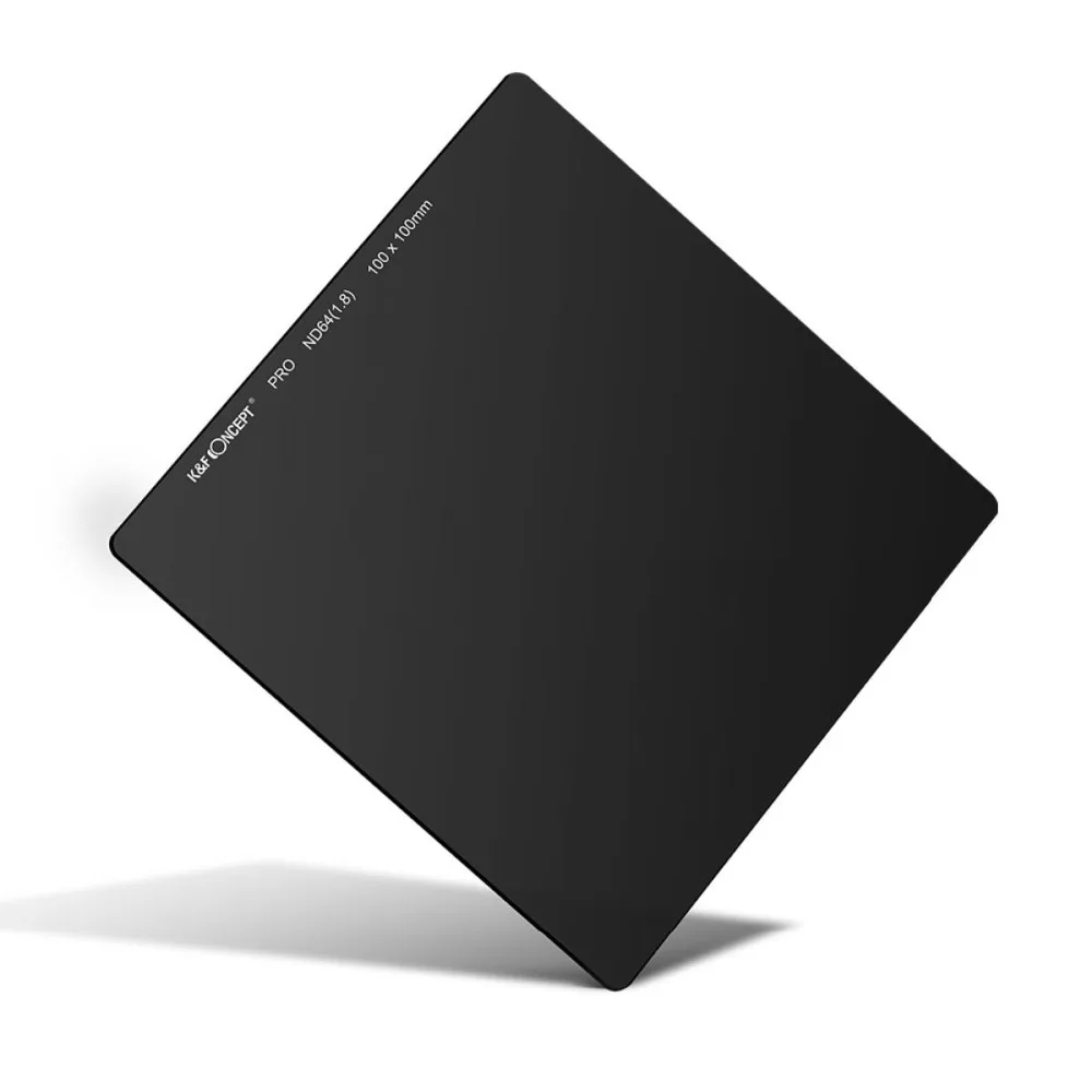 K& F Concept 100*100 мм ND8 ND64 3 6 Ultra Slim HD 20 Слои набор УФ-фильтров с нейтральной плотностью для квадратного фильтра объектива фильтр ND для камеры с Cokin Z