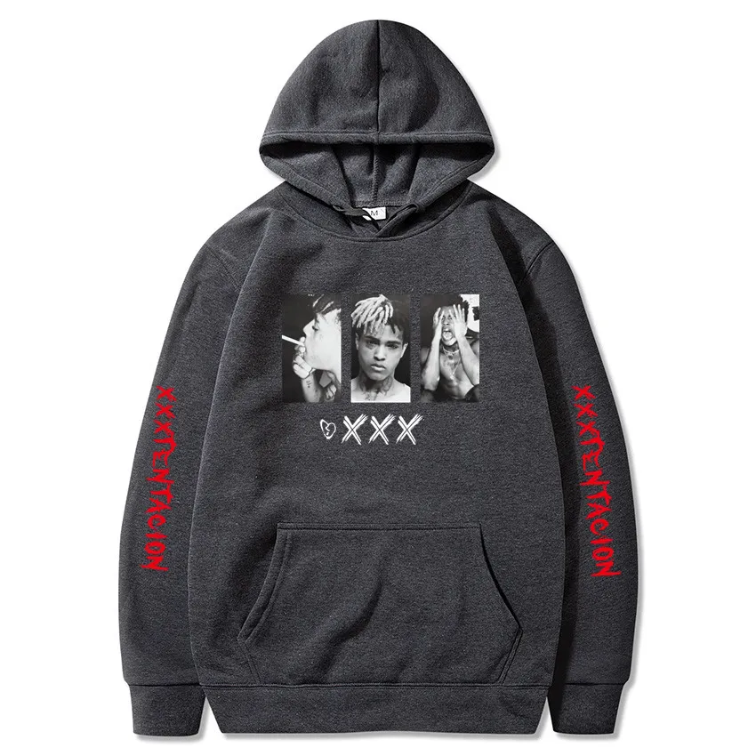 Толстовка XXXTentacion для мужчин и женщин Повседневный пуловер уличная одежда