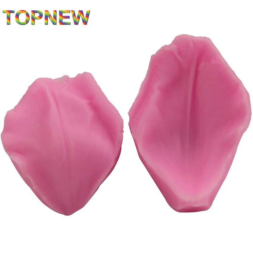 Новое поступление 2 шт. силиконовая форма для листочков помадки тиснения 2303|Формы