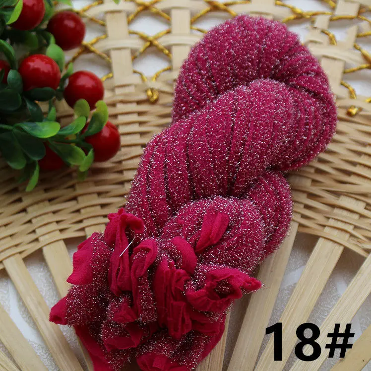 18 Rose Red 2 Pieces 2 шт, серебряные нейлоновые чулки, цветы, материал DIY, высокоплотные шелковые колготы, изготовляющие Искусственные цветы ручной работы, цветок Ронда - Цвет: 18 Rose Red 2 Pieces
