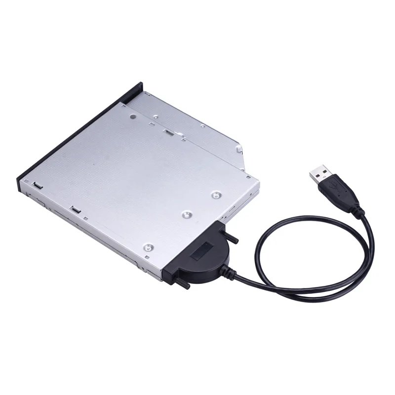 Новый комбинированный DVD-rom с SATA на USB 3 Простая в вождении кабель Внешний привод