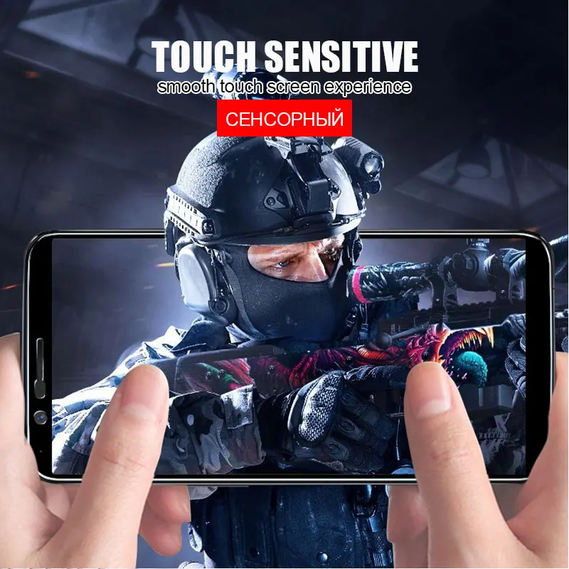 Yikola 5D Curved Glass For Oneplus 6 5T Screen Protector Full Cover Round Edge One Plus Tempered 1+6 | Мобильные телефоны и