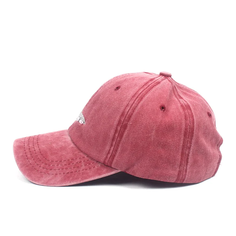 Летняя мужская бейсболка для душа сшитая Акула Кепка snapback хип-хоп вышивка изогнутая лента папа шляпа рыбка солнце шапка