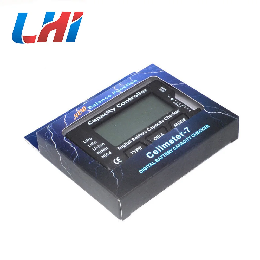 1 шт. 7S цифровой блок питания LiPo Li Ion NiMH Nicd ЖК тестер емкости аккумулятора