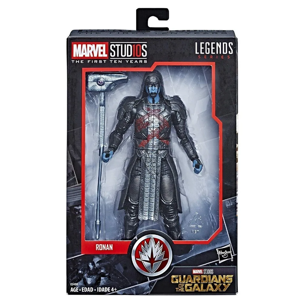 " Marvel Legends The Frist десять лет Ронан Accuser Фигурка Игрушка Кукла Brinquedos Фигурки Модель подарок