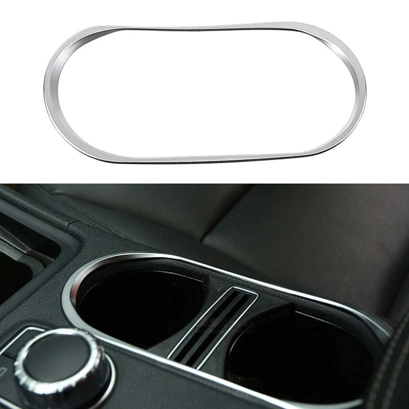Хромированная накладка на подстаканник для Mercedes Benz Cla 200 260 Gla a Class W176 C117 A180 14-17