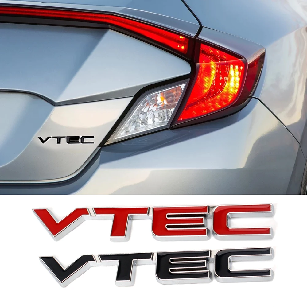 Для Honda Civic Accord Odyssey Spirior CRV эмблема VTEC Insignia металлический автомобиль стикеры сбоку