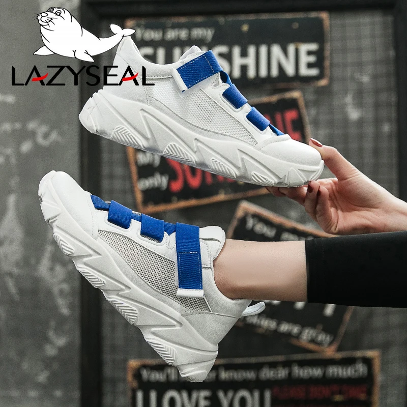 Кроссовки LazySeal женские на платформе шнуровке обувь|Женские полусапожки| |