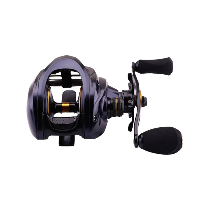 Double-Black NOEBY РЫБОЛОВНЫЕ КАТУШКИ не такие DC1200 высокая скорость baitcasing Шестерня Вьюрка соотношение 6,3: 1 11BB приманка литье колесо Максимальная мощность 12 кг Pesca - Цвет: Double-Black
