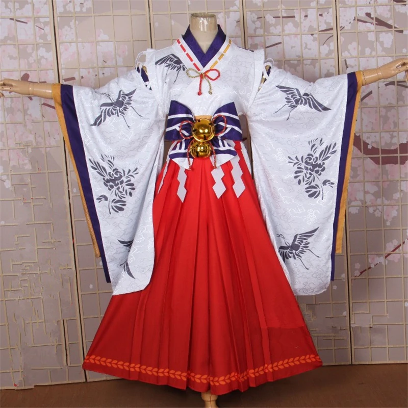Костюм для косплея Onmyoji из игры SSR Otsuizu костюм ведьмы японское кимоно женская