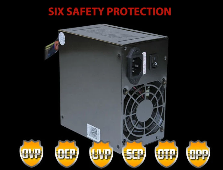 Номинальный 500 Вт серверный источник питания ATX PSU с 10 sata для Intel Dual cpu Amd Dua Opetron сервер пользователя
