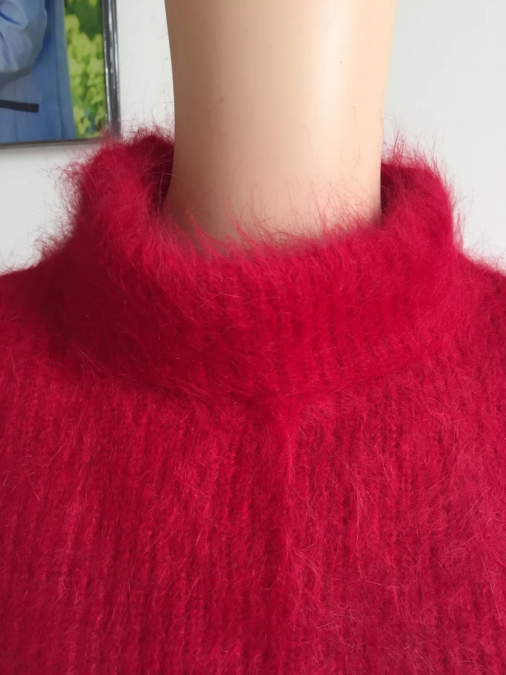 100% Mink Cashmere Women Sweaters and pullovers very thick warm free shipping | Женская одежда