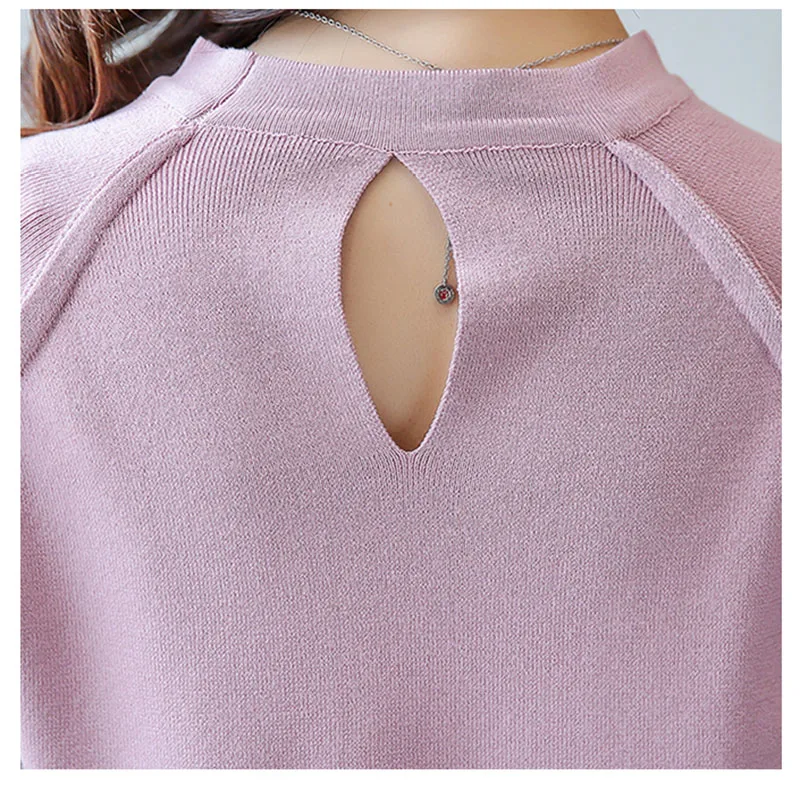 2019 женский летний пуловер эластичный с коротким рукавом Горячая Распродажа