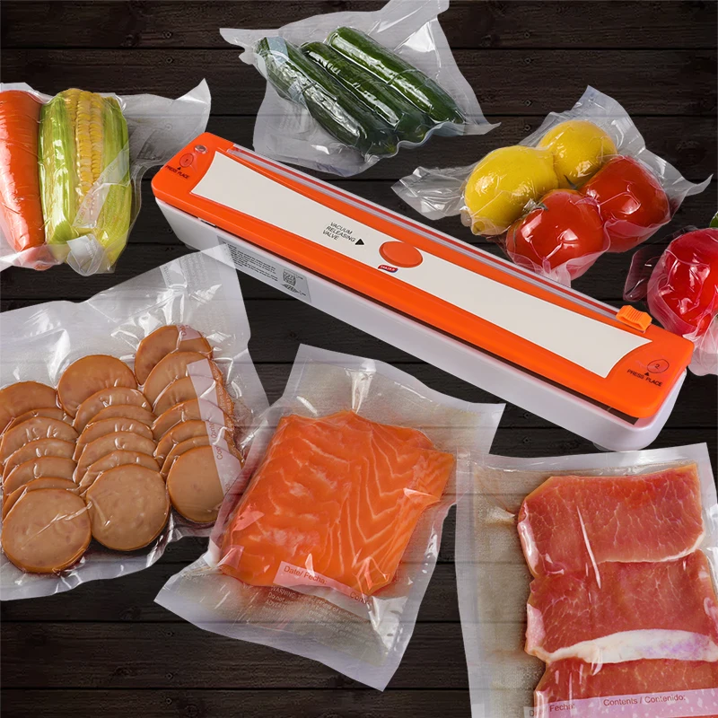 TAILI 220V Vacuum Food Sealer Machine Film Container Saver Include Bag | Дом и сад