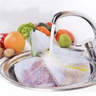 Многоразовые сетчатые продуктовые сумки, моющиеся экологически чистые мешки для продуктов, для хранения игрушек, фруктов, овощей, одинаковые, 1 шт.