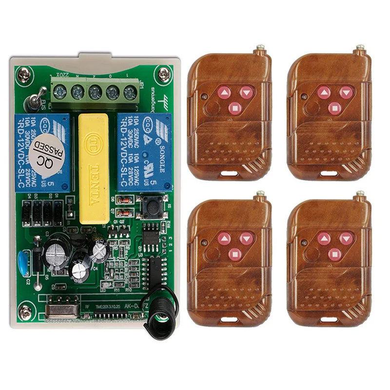 Беспроводной проекционный экран для гаражных дверей 220 В переменного тока 2