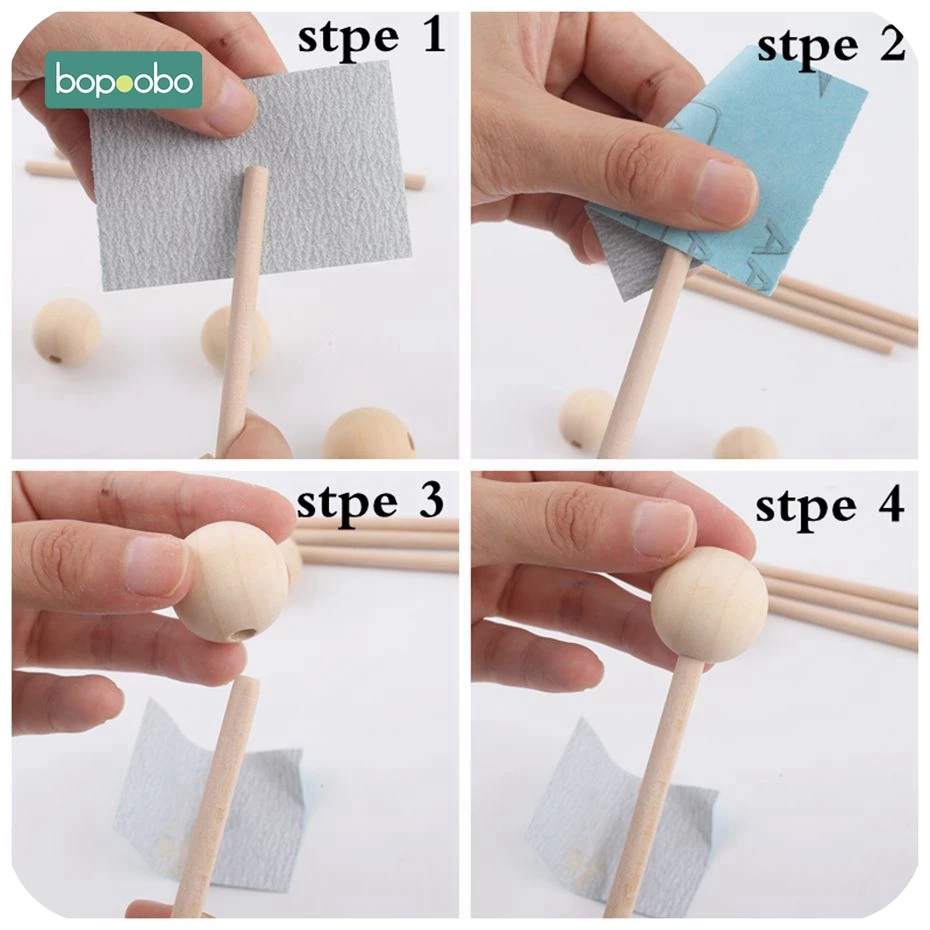 Bopoobo 5 компл. Вешалка для детской одежды детская Мобильная подвеска на детскую кроватку рамка Мобильная DIY ремесла детские игрушки для держатель для ребенка кронштейн для руки детская погремушка