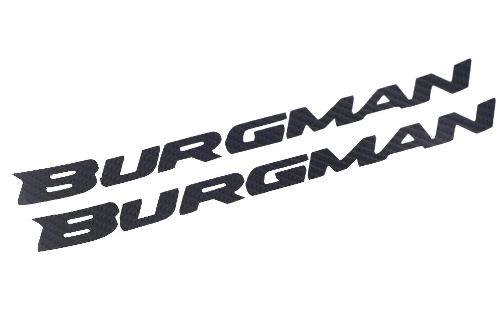 KODASKIN фильм логотипы найклейки на мотоцикл, стикеры черный углерод для suzuki burgman 125 250 400 ABS