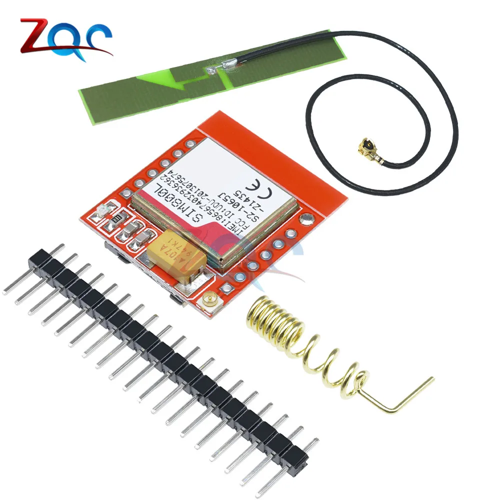 SIM800L GPRS GSM модуль Micro SIM карта ядро четырехдиапазонный TTL последовательный порт