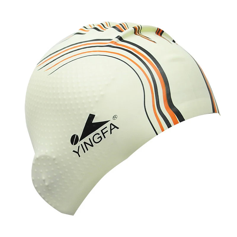 Универсальные черные плавательные шапки для женщин и мужчин силиконовая шапочка
