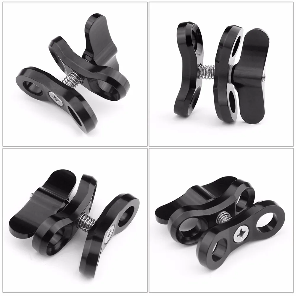 Шариковая головка для дайвинга с зажимом крепления камеры Gopro Hero 7 6 5 4 3 Session / yi SJCAM