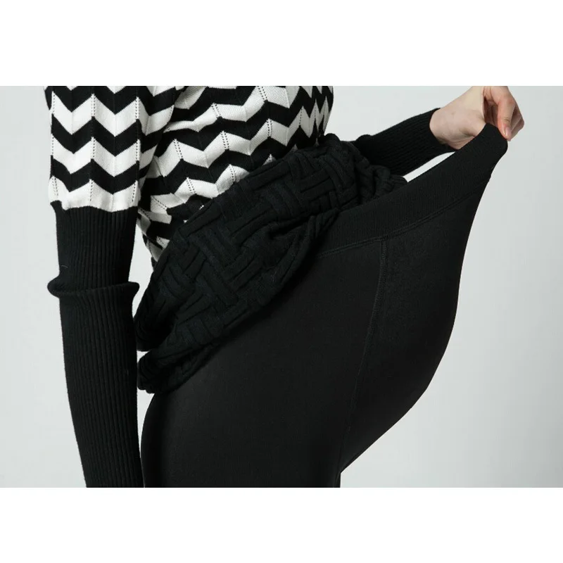 Женская одежда для беременных зимние леггинсы утепленные бархатные штаны теплые