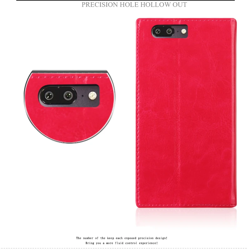 Для One plus 5 Оригинал аймак Высокое качество Роскошный Натуральная кожа присоска
