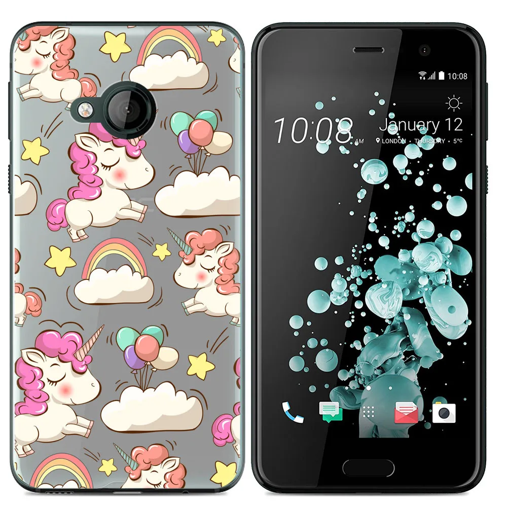 Чехол для телефона HTC U PLAY 5 2 дюйма с милым мультяшным рисунком высококачественный
