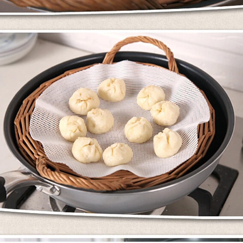 Женская круглая силиконовая подкладка мягкая для хлеба в булочке рандомный