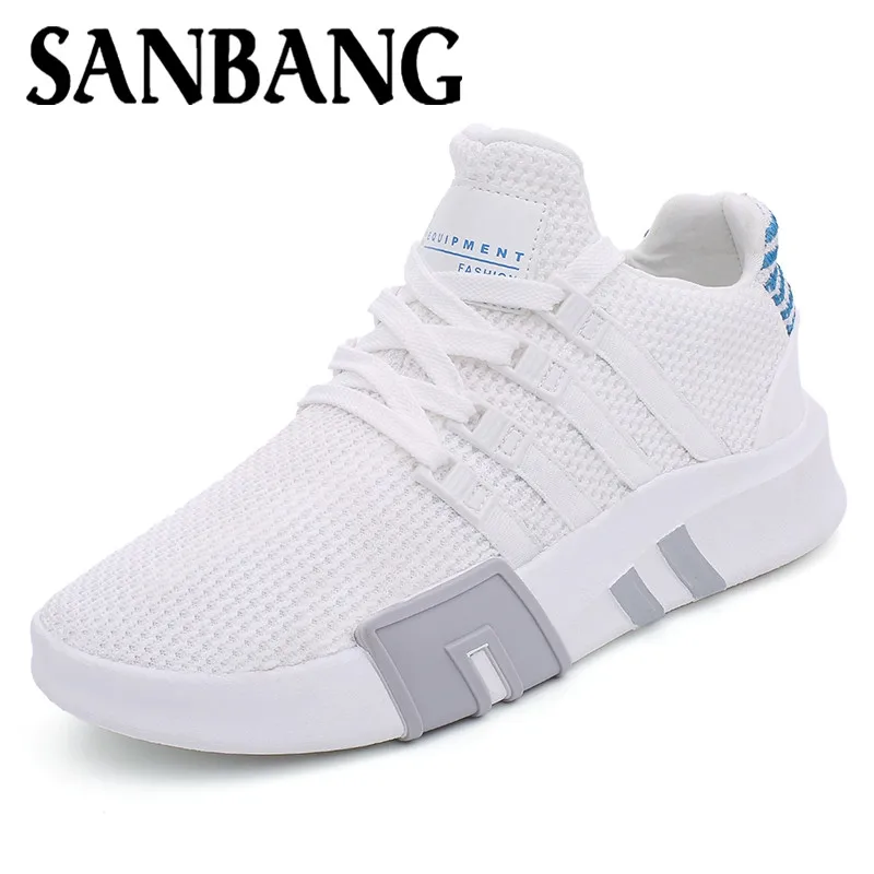 На открытом воздухе взрослых обувь для человека белый Причинно сетки мужские