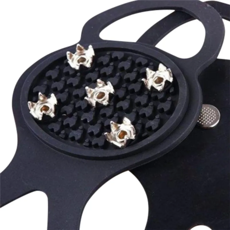 Новые зимние Нескользящие сапоги Бутсы шаговые шипы против льда захваты для