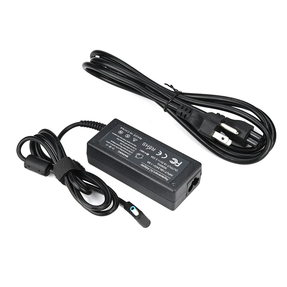 Новое поступление 65 Вт Зарядное устройство для ноутбука адаптер питания шнур HP