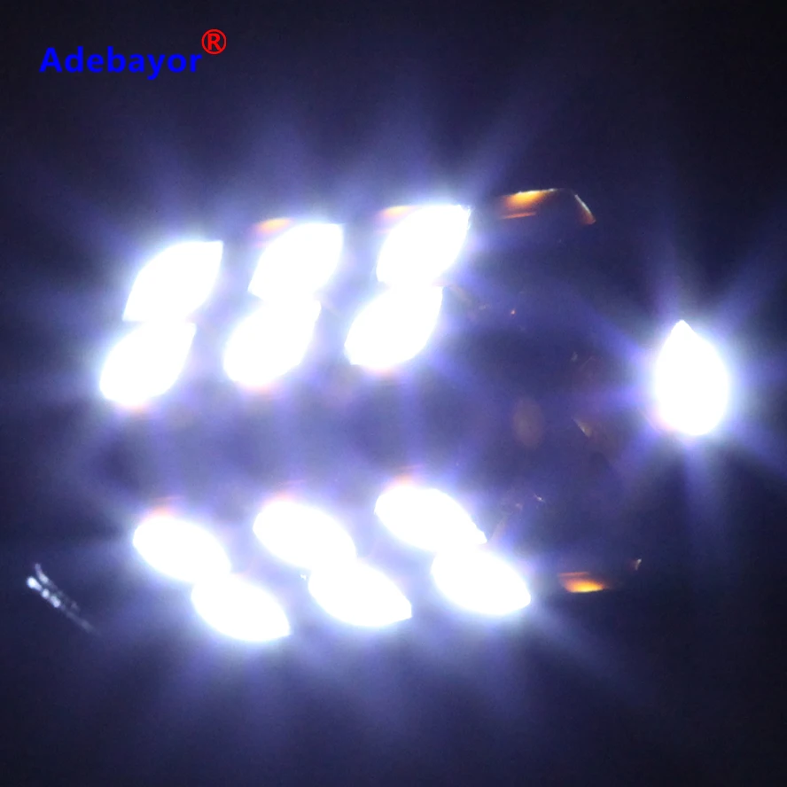 10 X автомобильный H1 3528 1210 SMD 25 светодиодный противотуманный головной светильник лампа DC 12V Белый