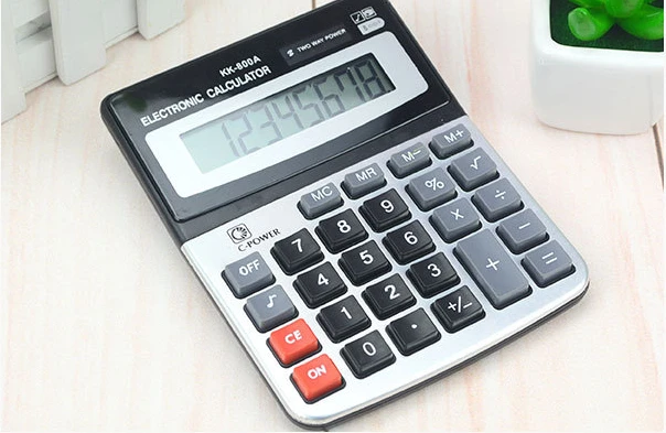 800A Настольный калькулятор специальный офисный настольный электронный компьютер