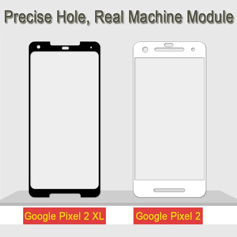 Закаленное стекло Защита экрана для Google Pixel 2 XL 2XL защитная пленка 9 h полное