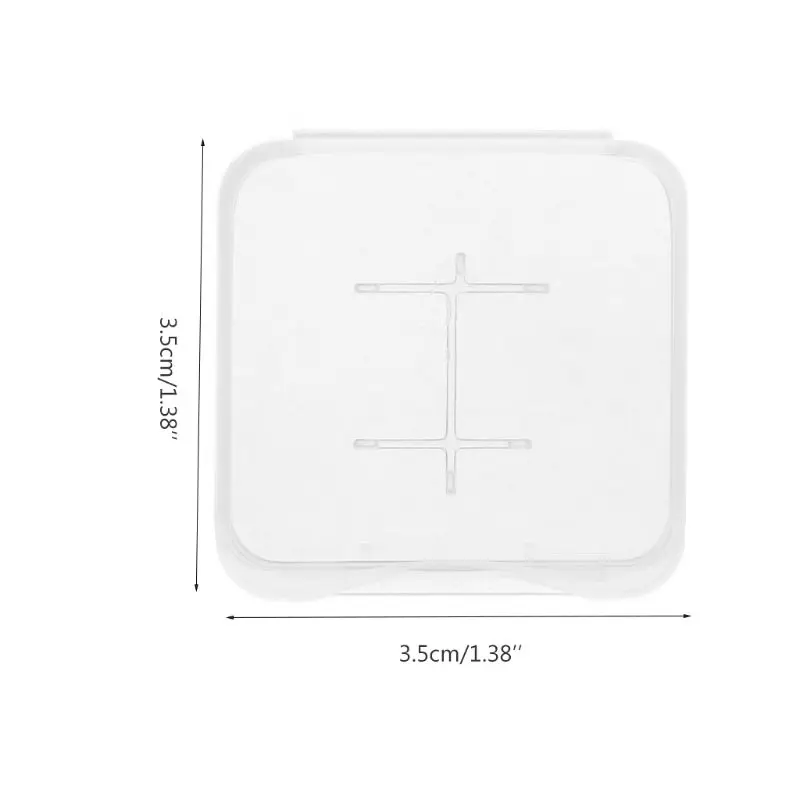 Feamos 10 шт. TF MiC SDHC Micro SD карта памяти Жесткий пластиковый Чехол Белый