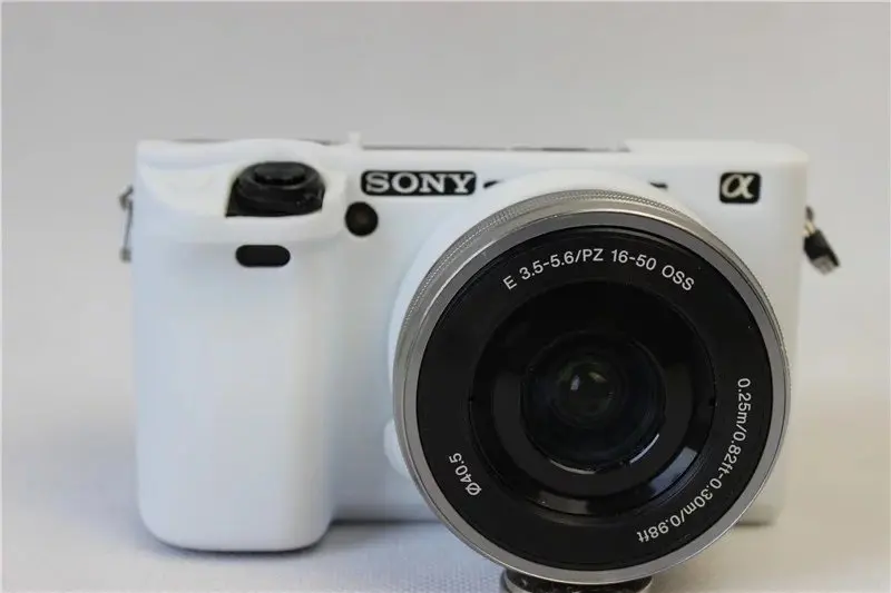 Мягкий силиконовый резиновый защитный корпус для камеры, чехол для sony Alpha A6300 A6400